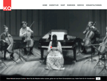 Tablet Screenshot of kulturquartier.at